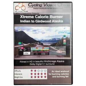 Xtreme Calorie Burner: Indian to Girdwood - Virtual Indoor Cycling Training DVD